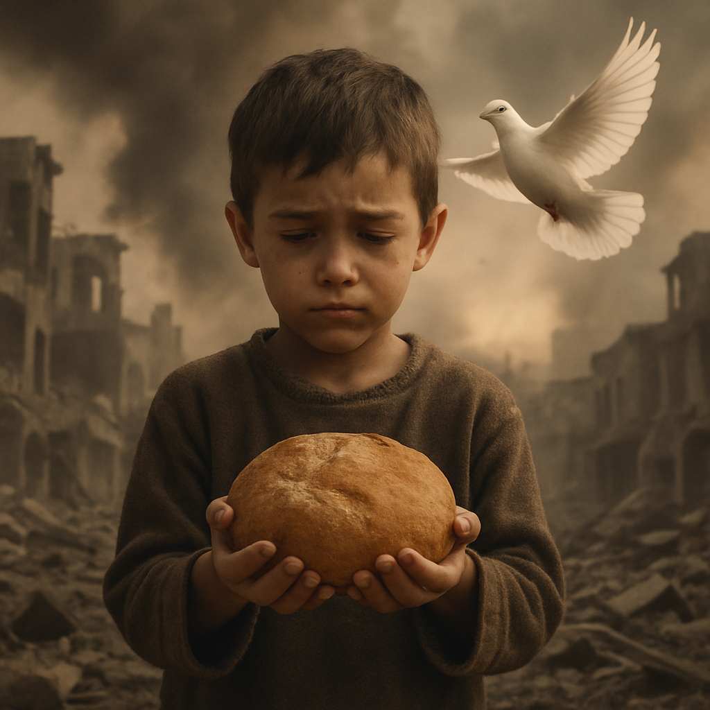 Let Peace Begin: A Poem for Gaza and the Hungry World