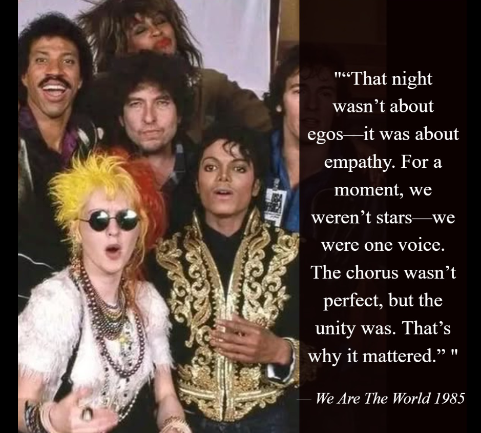 We Are the World, But Are We Still Listening?